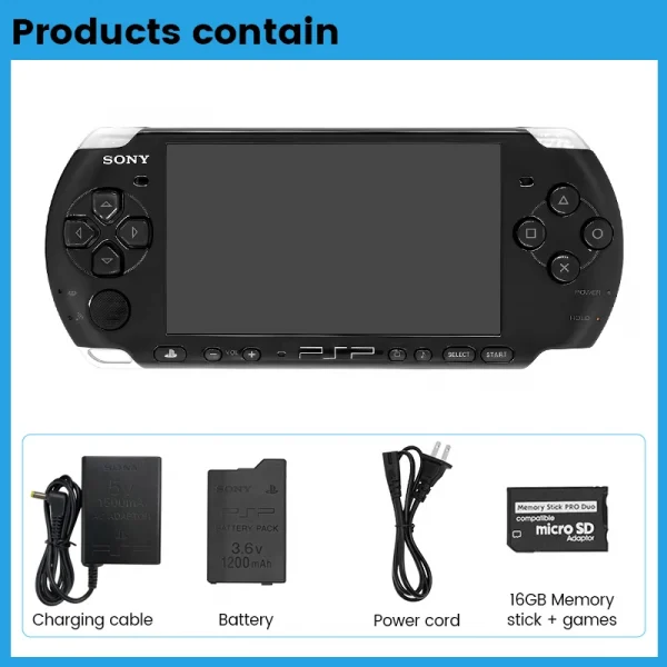 Sony PSP 3000 الأصلية – عُد إلى متعة اللعب الكلاسيكية